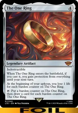 The One Ring ** FOIL ** #246 - Lord of the Rings - NM MTG - Image 1