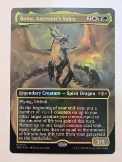 MTG Betor, Ancestor's Voice Tarkir: Dragonstorm Commander 0001 Foil Mythic - Image 2