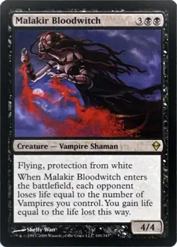Malakir Bloodwitch (#100) - Zendikar - MTG - NM - Image 1