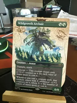 Wildgrowth Archaic (Borderless) 0297 - Secrets of Strixhaven Rare - Image 1