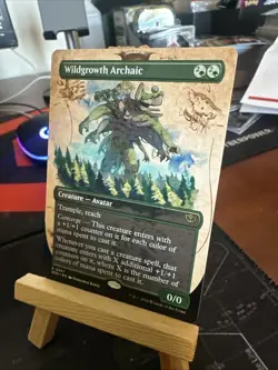 Wildgrowth Archaic (Borderless) 0297 - Secrets of Strixhaven Rare - Image 3