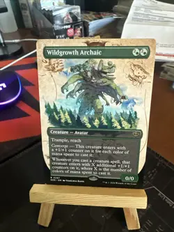 Wildgrowth Archaic (Borderless) 0297 - Secrets of Strixhaven Rare - Image 4