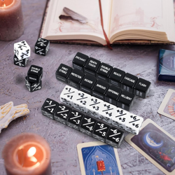 48 Pieces MTG Dice Counters,Abilities Keywords Counter Dice,Mtg Life Counter 1/+ - Image 5