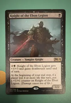 Knight of the Ebon Legion Core Set 2020 Regular - Image 1