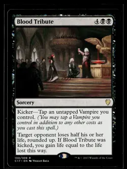 Commander 2017 #100 Blood Tribute - Image 1