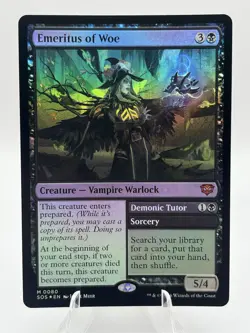 Emeritus of Woe Secrets of Strixhaven Foil - Image 1