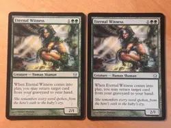 MTG Magic the Gathering 1x Eternal Witness Fifth Dawn Edition LP - Image 1