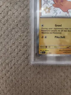 2024 POKEMON PAF EN-PALDEAN FATES SHINY RARE #131 PIKACHU PSA 9 MINT! - Image 4