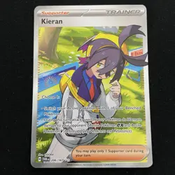 Kieran 206/167 - Scarlet & Violet Twilight Masquerade - Pokemon TCG - Image 1