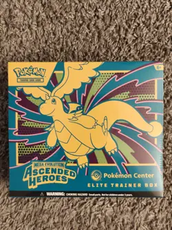 ASCENDED HEROES POKEMON CENTER ETB PC SEALED NEW NO RIPS OR TEARS SHIPS NEXT DAY - Image 1