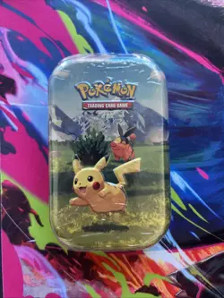 Pokemon TCG - Me2.5: Ascended Heroes Mini Tin Pikachu and Tepig New Sealed - Image 1