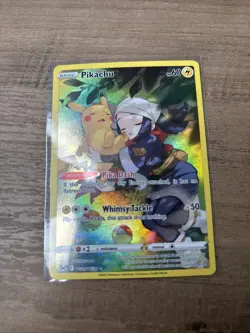 Pokemon Pikachu TG05/TG30 Lost Origin Trainer Gallery Full Art ultra Rare Nm/M - Image 1