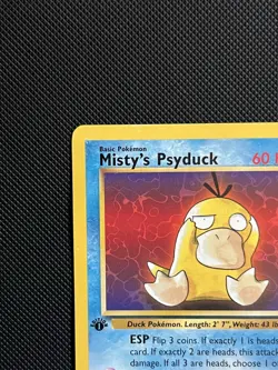 Pokemon TCG Misty's Psyduck 90/132 1st Edition Gym Challenge (English) - MP - Image 4