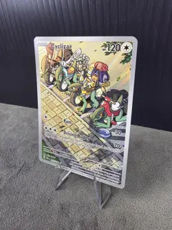 Cyclizar 215/182 SV04: Paradox Rift Illustration Rare Pokemon TCG NM English 🔥 - Image 2