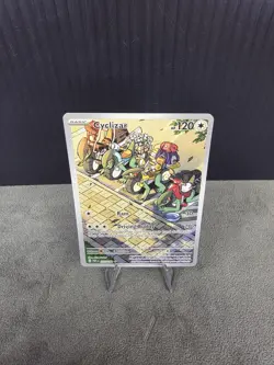Cyclizar 215/182 SV04: Paradox Rift Illustration Rare Pokemon TCG NM English 🔥 - Image 4