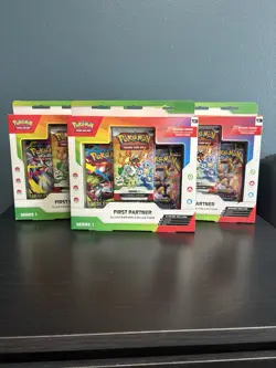 Pokemon TCG First Partner Illustration Series 1 Lot 4 - Image 1