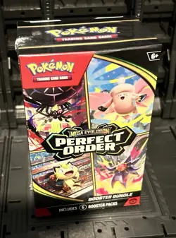 Pokemon TCG Mega Evolution Perfect Order Elite Trainer Box ETB Lot, New - Image 4
