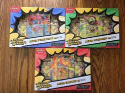 Pokemon TCG: Mega Evolutions Ascended Heroes Mega Ex Box Set Of 3 Sealed. - Image 1
