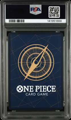 PSA 10 Shanks One Piece 3rd Anniversary Gold #004 2025 OP13 Japanese GEM MINT - Image 2