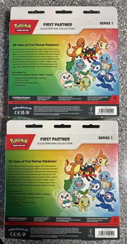 Pokemon TCG First Partner Illustration Collection Series 1 Sealed Boxes LOT OF 2 - Image 2