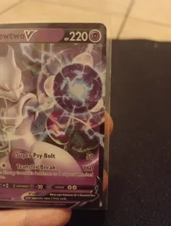 Pokemon TCG Mewtwo V 030/078 Pokemon GO Ultra Rare Holo - Image 2