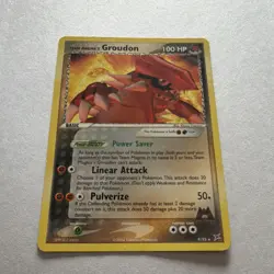 Pokemon Team Magma's Groudon EX Team Magma vs. Team Aqua 9/95 100 HP Nintendo E… - Image 2