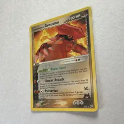 Pokemon Team Magma's Groudon EX Team Magma vs. Team Aqua 9/95 100 HP Nintendo E… - Image 3