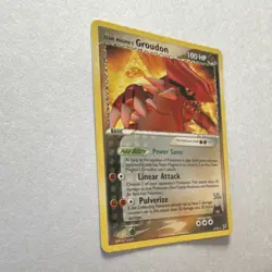 Pokemon Team Magma's Groudon EX Team Magma vs. Team Aqua 9/95 100 HP Nintendo E… - Image 4