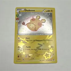 Pokemon TCG Dedenne RC10/RC32 Reverse Holo Uncommon Generations 60 HP - Image 1