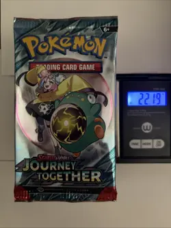 22.19/20g Pokemon TCG Journey Together Booster Pack Factory Sealed ✅ - Image 2