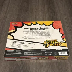 Pokemon TCG Ascended Heroes EX Box Emboar, Feraligatr, Meganium Bundle Sealed - Image 3