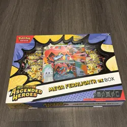 Pokemon TCG Ascended Heroes EX Box Emboar, Feraligatr, Meganium Bundle Sealed - Image 4