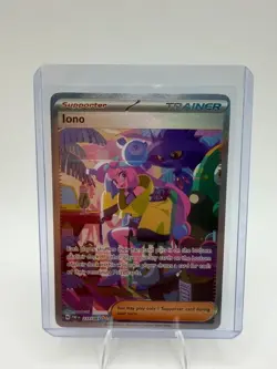 Pokemon TCG Iono Special Illustration Rare Full Art SV: Paldean Fates 237/091 - Image 1