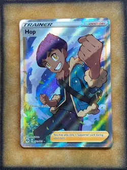 Pokemon Hop 073/073 Champion's Path Full Art Ultra Rare NM - Image 1