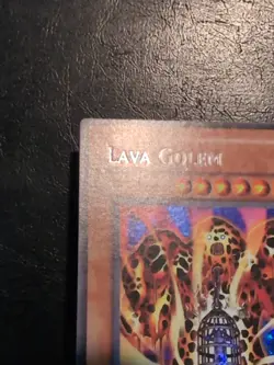 Yu-Gi-Oh! SECRET RARE HOLO CARD LAVA GOLEM PGD-107 1ST LP - Image 5