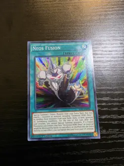 Neos Fusion - SAST-EN060 - Super Rare - Yugioh - Image 1