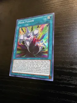 Neos Fusion - SAST-EN060 - Super Rare - Yugioh - Image 2