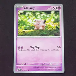 Clefairy 081/197 Yuka Morii Rare💯MINT💯Obsidian Flames Pokemon Card TCG - Image 1