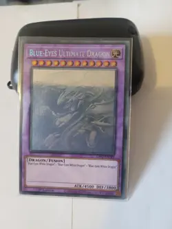 1st edition rare yugioh blue eyes ulimate dragon ghost rare ghost of the past 2 - Image 1