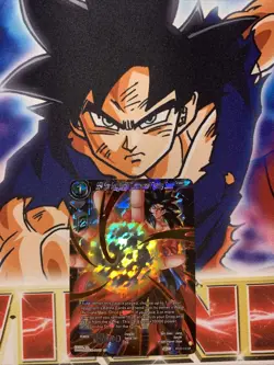 SS4 Son Goku, Cross Dimensional Fighting Spirit SR Dragon Ball Super Card NM - Image 1