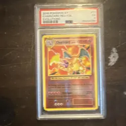 Charizard 11/108 Evolutions Holo Rare 150 HP PSA 8 Pokemon TCG Card - Image 1