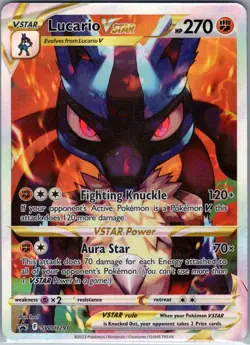 Lucario VSTAR SWSH291 SWSH: Sword & Shield Promo Cards - Pokemon Card - NM - Image 1