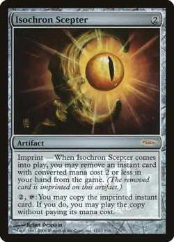 MTG English Isochron Scepter NM Foil Promos: FNM - Image 1