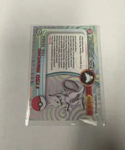 MEWTWO TOPPS CHROME #150 2000 POKEMON TRADING CARD - Image 5