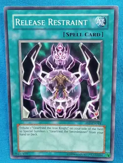 YuGiOh Cards - Release Restraint - FET-EN044 **Near Mint** - Image 1