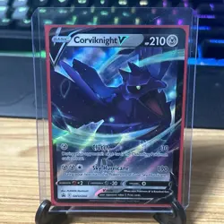 Corviknight V SWSH200 ULTRA RARE HOLO Black Star Promo Pokemon TCG Card - Image 1
