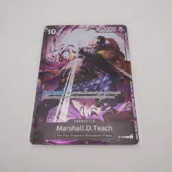 Marshall.D.Teach (Event Pack Vol. 8) P-100 One Piece Card Game Promo Foil NM - Image 1