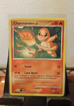 POKEMON CHARMANDER LV.8 82/132 COMMON SECRET WONDERS LP CARD - Image 1