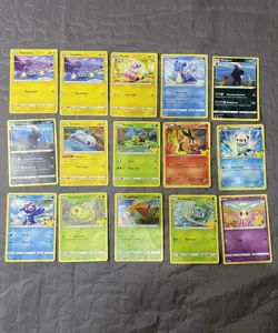 15 Pokemon cards from McDonald's set Bundle HP/MP Condition - Image 1