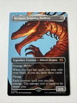 Herigast, Erupting Nullkite (Borderless) Modern Horizons 3 Regular - Image 1